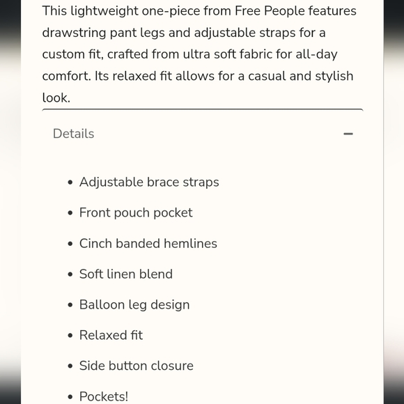 Free People Follow the Sun one piece/ overalls - Avacado Tree (green) - Picture 9 of 10